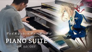 Violet Evergarden OP  ED  OST Piano  Sincerely Michishirube A Dolls Beginning [upl. by Snell]