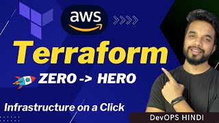 TERRAFORM Course For Beginners in ONE VIDEO with AWS 🔥  DevOps HINDI  MPrashant [upl. by Kironde41]