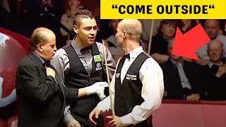 Biggest Bust ups and Tantrums IN Snooker [upl. by Sidwel]