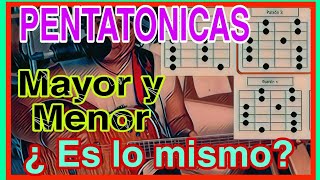 Conoce la escala PENTATONICA MAYOR y MENOR PARA PRINCIPIANTES [upl. by Angel]