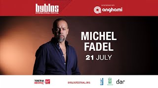 Michel Fadel at Byblos International Festival on July 21 2024 [upl. by Lester]