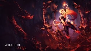 Wildfire Zyra Skin Spotlight [upl. by Akfir]