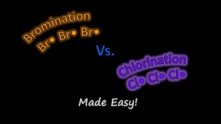 Radical Bromination amp Chlorination Made Easy Initiation Propagation Termination  Organic Chemistry [upl. by Pytlik]