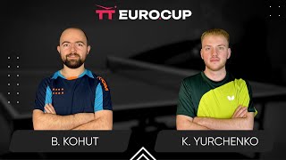 1725 Bohdan Kohut  Kiril Yurchenko 04112024TT EuroCup Ukraine Elite TABLE 4 [upl. by Kolnick]