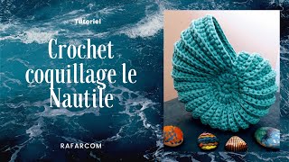 Crochet Coquillage Le Nautile [upl. by Becki]