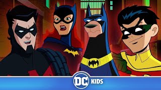 The Batman Family  Classic Batman Cartoons  dckids [upl. by Lyrrad]