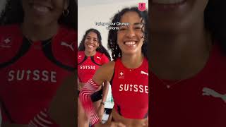 Kambundji sisters trackandfield sportswear sisters [upl. by Trevlac]