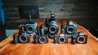 CANON VS RED VS FUJIFILM VS SONY  Can You Tell The Difference [upl. by Grose]