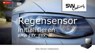 BMW Regensensor Windschutzscheibe initialisieren Reset zurücksetzen mit Inpa E82 E86 E90 E92 E93 uvm [upl. by Rue758]