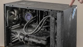 Gaming Very Dirty PC  Deep Cleaning [upl. by Nivonod]