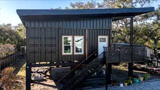 Florida Shipping Container Home Built with 3 40ft Containers [upl. by Llertac]