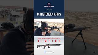 Showcasing the Christensen Arms 22 Rimfire Part 3  Modern Precision Rifle From SHOT Show 2024 [upl. by Kaliope122]