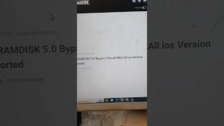 Bypass Icloud Free For All Ios Versions Supported With 007ramdisk 50 [upl. by Inalej]