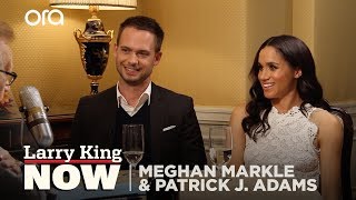 Meghan Markle amp Patrick J Adams on Suits OnScreen Chemistry and Secret Talents  SEASON 2 [upl. by Dualc107]