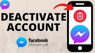 How to Deactivate Messenger Account  2024 [upl. by Yebot]