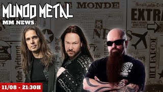 MM NEWS 23 KIKO LOUREIRO HAMMERFALL KERRY KING E MUITO MAIS [upl. by Gudrin229]