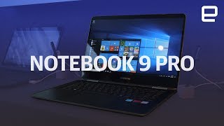 Samsung Notebook 9 Pro  HandsOn  Computex 2017 [upl. by Dickman]