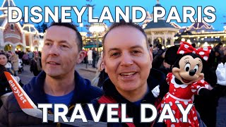 DISNEYLAND PARIS TRAVEL DAY JANUARY 2024  EASYJET FROM MANCHESTER AIRPORT [upl. by Tedder]