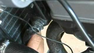 Classic Ninja 250 valve adjustment procedure tutorial [upl. by Etnoed]