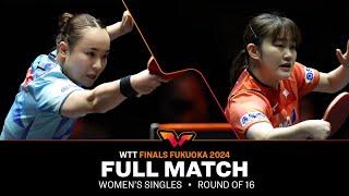 FULL MATCH  Mima Ito vs Satsuki Odo  WS R16  WTTFukuoka 2024 [upl. by Munroe]