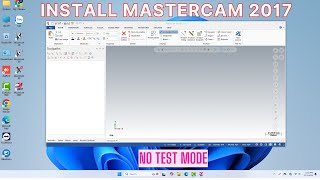 Install mastercam 2017 [upl. by Labotsirhc]