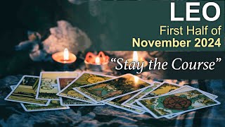 LEO FIRST HALF OF NOVEMBER 2024 quotIMPOSSIBLE BECOMES POSSIBLEquot tarotreading leotarotreading [upl. by Zile790]