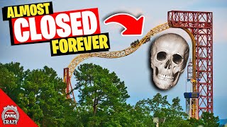 10 Roller Coasters Almost CLOSED FOREVER [upl. by Sumedocin250]