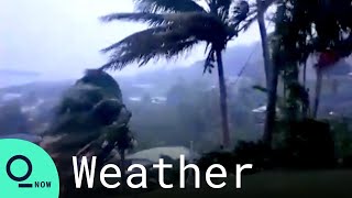 Powerful Category 5 Cyclone Yasa Hits Fiji [upl. by Assirem]