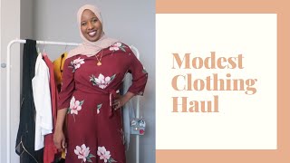 MODANISA  VEILED COLLECTION NOMINALX  ANNAH HARIRI CLOTHING HAUL  SIMPLY HEBA [upl. by Enilada]