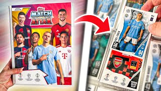 FILLING my MATCH ATTAX 202324 COLLECTOR BINDER Binder Update and Showcase [upl. by Sartin]