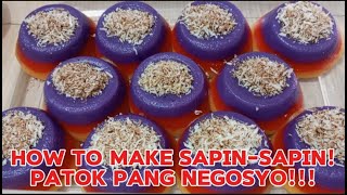 HOW TO MAKE SAPIN SAPIN RECIPEPATOK PANG NEGOSYOMami Chel [upl. by Mohamed]