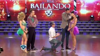 Showmatch 2014  EN VIVO el Chato Prada se comprometió con Lourdes Sánchez [upl. by Nyahs605]