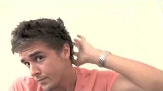 Mens modern everyday styling  Hair tutorials for men  HH Simonsen Mud extreme Wax [upl. by Jilly]