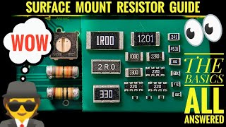 Surface Mount Resistor Guide  SMD Resistor Soldering [upl. by Teddi]