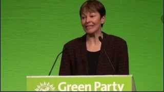 Caroline Lucas conference opening speech [upl. by Lebiralc915]