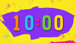 10 Minute Kids Cleanup Countdown with Song HD [upl. by Aleen]