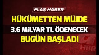 Hükümetten müjde 36 milyar TL destek ödemesi yapılacak  A Haber [upl. by Fleda356]