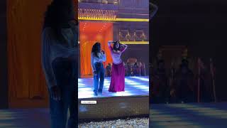 BTS of viswam gopichand viswam kavya kavyathapar heroine bts dance viralreels tfl moviebts [upl. by Roddie]