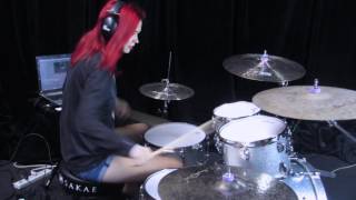 Whiplash and Caravan  HD Drum Cover By Devikah [upl. by Anillehs]