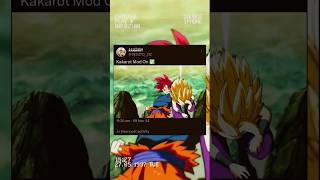 Kakarot Mod On ✅ goku [upl. by Magdala]