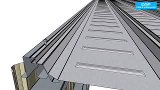 Lysaght Gable flashing installation method [upl. by Oir]