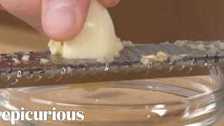 The Best Way to Grate Garlic According to a Pro [upl. by Enitsenrae]