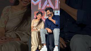 Sai Pallavi and Sivakarthikeyan at Amaran Success Meet saipallavi sivakarthikeyan Amaran [upl. by Yeldar415]