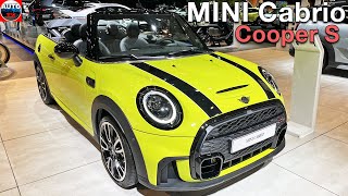 All NEW 2023 MINI Cabrio Cooper S  FIRST LOOK Auto Expo Brussels [upl. by Iden]