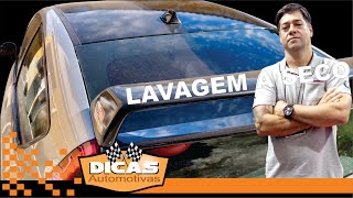 Lavagem a seco com produto caseiro  Dicas Automotivas [upl. by Tray737]