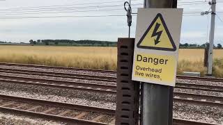 Montage of trains at the Sidings hotel near York back in August [upl. by Bronson]