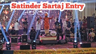 Satinder Sartaj Stage Entry Saras Mela Ludhiana Pau 2023 [upl. by Lennaj]