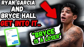 Ryan Garcia Tries To FIGHT Bryce Hall For This [upl. by Anoy]