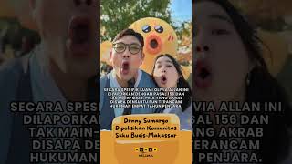 Denny Sumargo Dipolisikan Komunitas Suku Bugis Makassar trending youtubeshorts ytshorts shorts [upl. by Lucy]