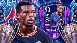 THIS CM IS GREAT 90 WIJNALDUM REVIEW UEFA CHAMPIONS LEAGUE  FIFA MOBILE 22 UCL [upl. by Ainahpets]